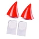 thumbnail image 3 of 2 pegatinas decorativas para casco de motocicleta diseño de cuerno de , lleno de personalidad para casco de Snowboard en accesorios de estilo de , Cuerno Pequeño Rojo, 3 of 5