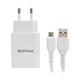 thumbnail image 1 of Cargador De Pared 2 Usb 2.1a Cable Micro Usb Blanco, 1 of 5