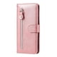 thumbnail image 5 of Funda con Cremallera para OPPO Reno 11F, Carcasa Cartera de Cuero PU con Soporte y Tarjetero, 5 of 6