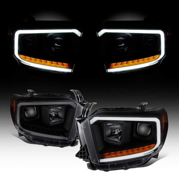 Faros AKKON Tundra 2014-2021 Negro Ahumado