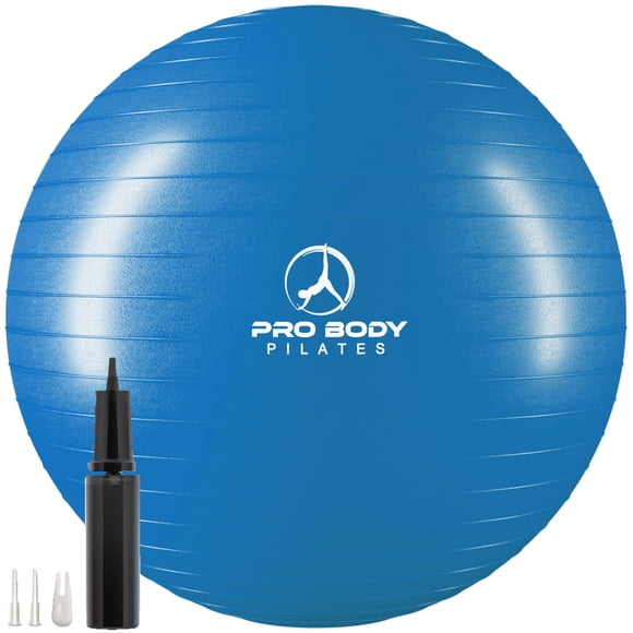 Pelota de ejercicio ProBody Pilates para gimnasio, pelota de equilibrio de 45 cm