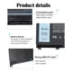 thumbnail image 3 of Bateria (33ydh) Para Dell Inspiron 7778 7353 7779 3490, 3 of 3