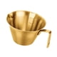 thumbnail image 3 of Taza Medidora Acero Inoxidable 100ml Dorado, 3 of 3