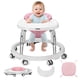 thumbnail image 1 of Andador para bebé Wnttmt plegable, ajustable, rosa con freno, 1 of 8