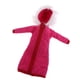 thumbnail image 3 of Chaqueta Acolchada Larga De Moda Para Mu?eca De Escala 1/6, Accesorio De Atuendo De Invierno, Rosa Roja, 3 of 5