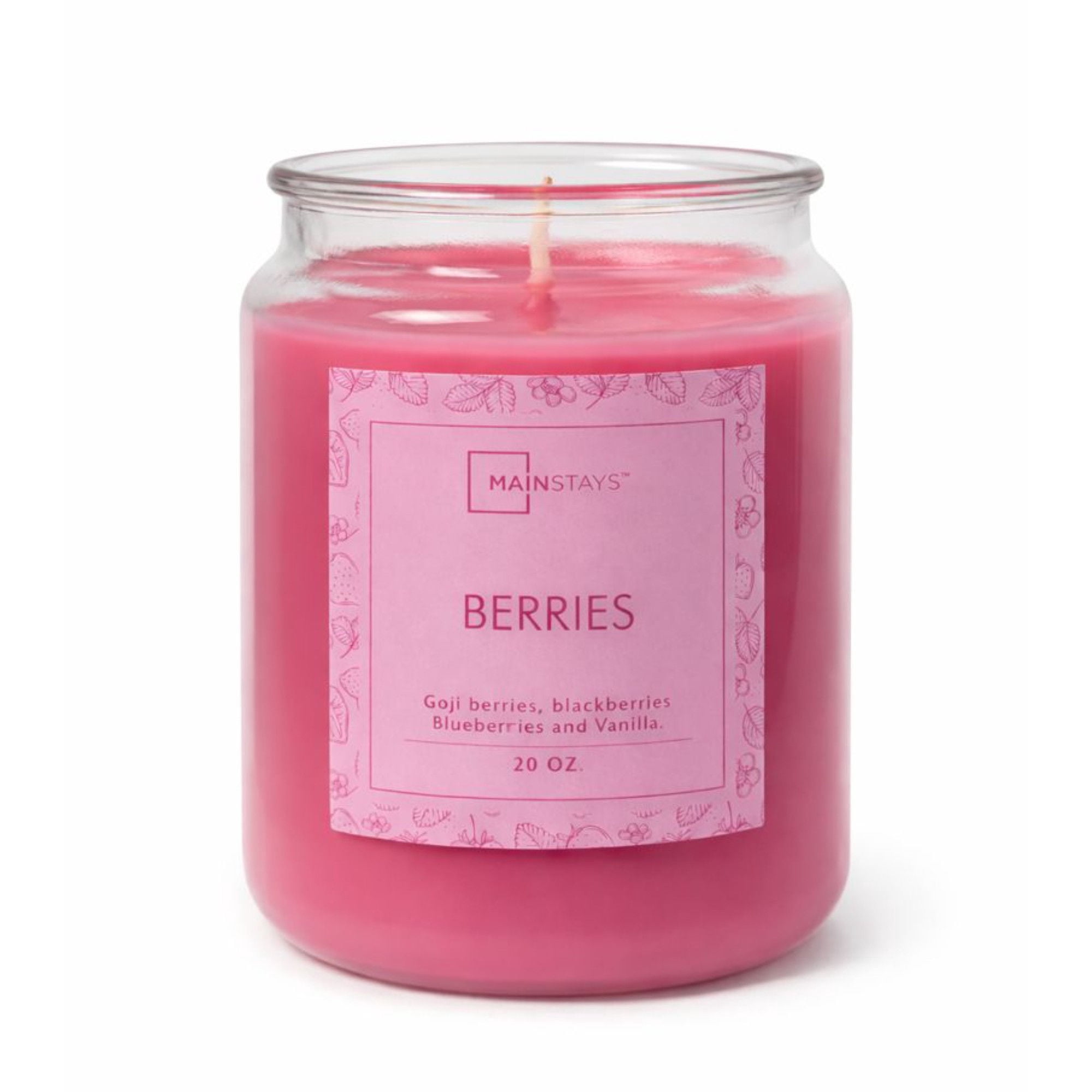 Vela Aromatica 591 ml Berries y Vainilla