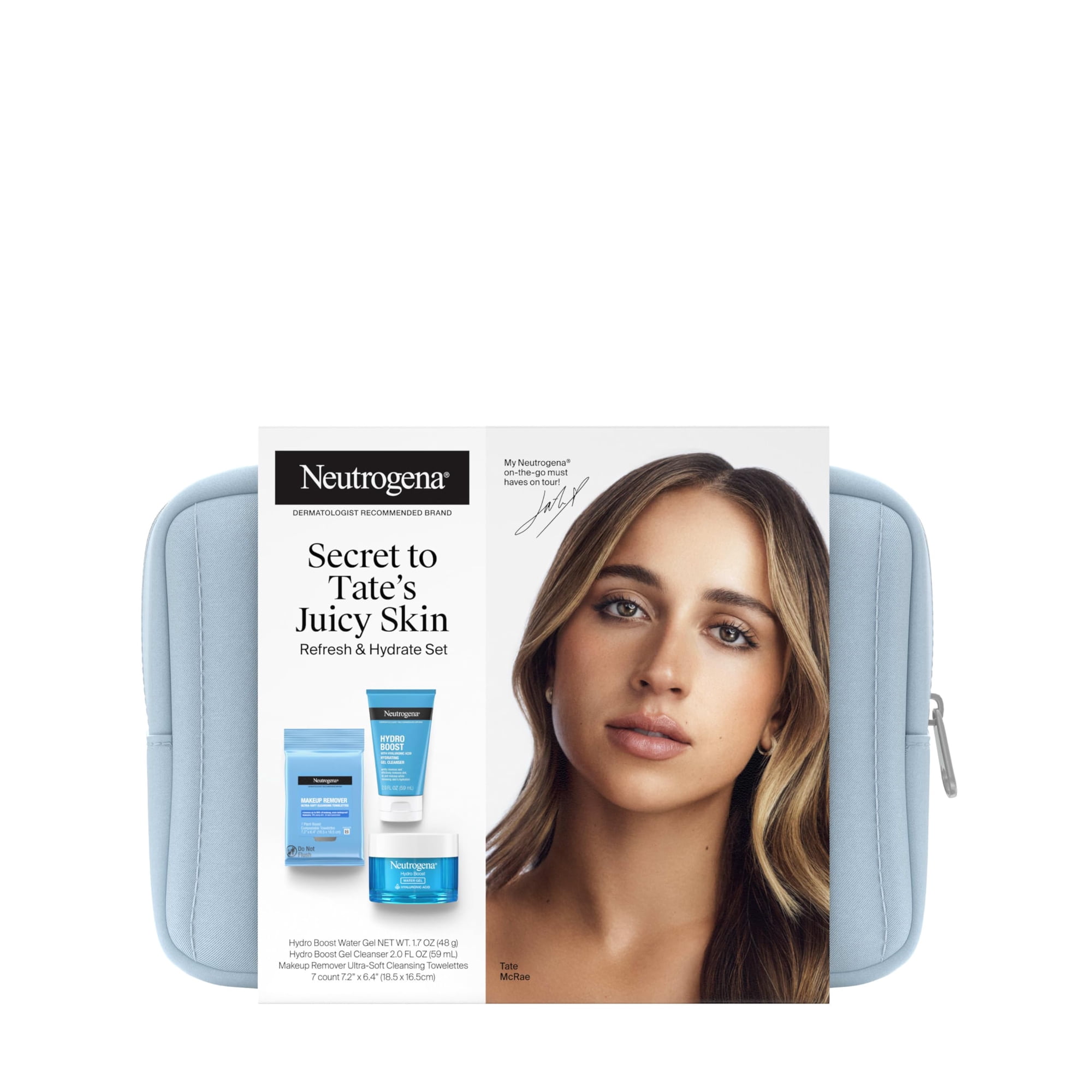 Set Para El Cuidado De La Piel Neutrogena Refresh & Hydrate Con Tate Mcrae
