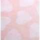 thumbnail image 2 of Manta de felpa Betsey Johnson con forma de corazón punteado, rosa, 2 of 3