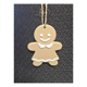 thumbnail image 3 of Figura decorativa Adornos para Árbol de Navidad galletas de jengibre - Pack 6, 3 of 3