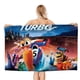thumbnail image 1 of Turbo Toalla de playa de secado rápido con diseño temático, regalo para mujeres y niñas, ideal para cumpleaños, fans, amantes de la música, uso en la playa o al aire libre, 78 × 160 cm, 1 of 6