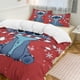 thumbnail image 2 of Merry Christmas Stitch 3 Pieces Duvet Cover Set Full Size Super Soft Fade Resistant Microfiber, 2 of 4