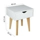 thumbnail image 2 of Velador Nordic C/Cajon Blanca, 2 of 3