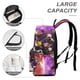 thumbnail image 4 of Mob Psycho-theme Backpack, Campus style schoolbag Bookbag with Adjustable Shoulder Straps And Large Zip Compartment, Unisex Travel Bags.42x30x15cm, 4 of 6