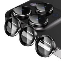 Genérico - Protector De Lentes Para Iphone 15 Pro-15 Pro Max-Negro