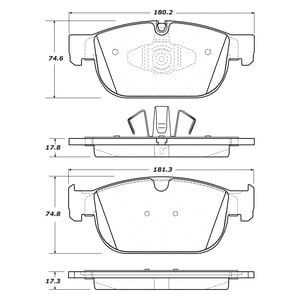 Pastillas Freno Para Auto Allied Nippon Adb02399