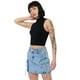 thumbnail image 1 of Falda Mujer Cargo Azul Claro Corona, 1 of 5