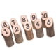 thumbnail image 1 of Madera 1-10 Números De Mesa Colgantes Rebanadas De Troncos Centros De Mesa De Boda B, 1 of 3
