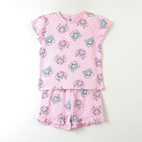 Pijama Corto Niña Rosado Full Print Skye Everest Paw Patrol