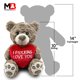thumbnail image 3 of Oso de Peluche Messenger Bear 36 cm I Love You, 3 of 7