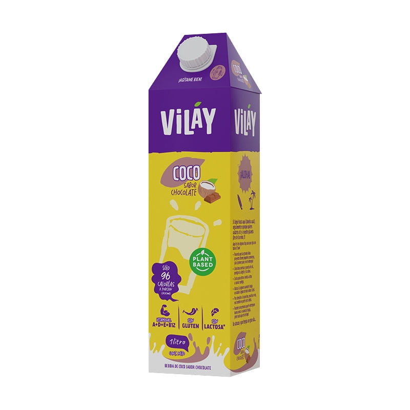 Bebida Vegetal Chocolate 1 L Vilay