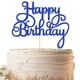 thumbnail image 1 of Decoración para tartas EONNCNT con purpurina azul real para cumpleaños, 1 of 6