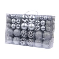 Magideal - Adornos De Bolas De De Navidad, Bolas De Decoraciones De Es De Navidad Inastillables Para Fiesta De Vacaciones De De Navidad , Argén
