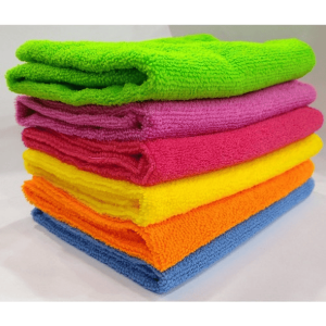 Genérica - Paño De Microfibra Multiusos 40X40 Pack 10 Und Colores Surtidos