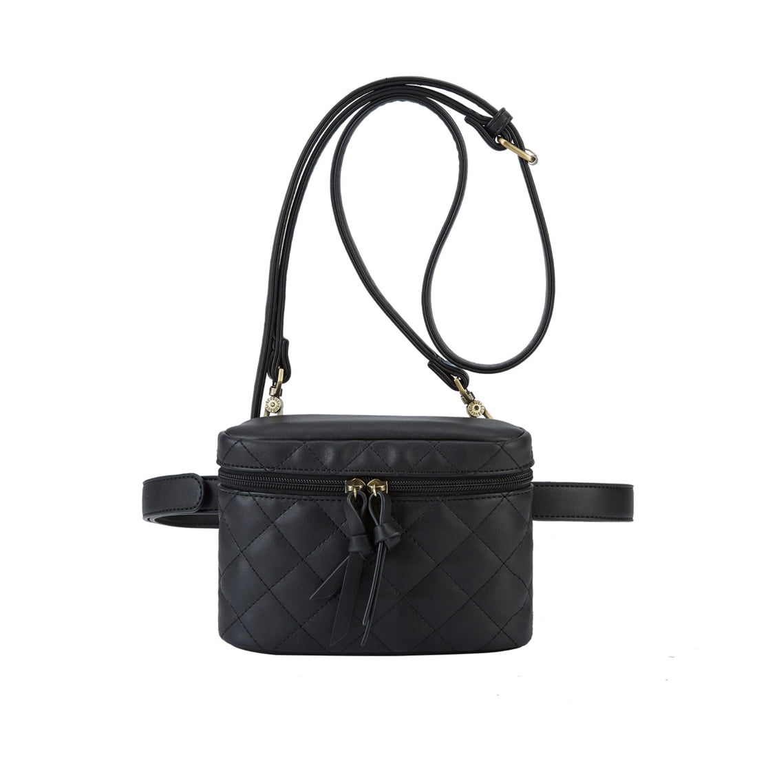 Ecosusi - Riñonera Acolchada - Negro