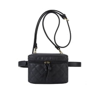 Ecosusi - Riñonera Acolchada - Negro