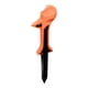 thumbnail image 3 of Soporte Portátil Para Tees De Golf, Suministros Para Practicar Golf Al Aire Libre, Color Naranja, 3 of 5