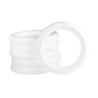 Magideal - Anillos De Corona De Espuma Forma De Corona De Espuma Círculos De Espuma Elegantes Anillos Redondos Para Fiesta Pascua Día De San Valentín Proyectos D 210Mm