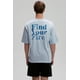 thumbnail image 2 of Polera Hombre Doble Print Celeste, 2 of 4