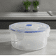 thumbnail image 2 of Pote Contenedor Hermético Redondo Plástico 16.5x8cm Cocina, 2 of 6