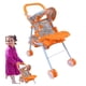 thumbnail image 2 of COCHE PARA MUÑECA METALICO NARANJA BABY PLAY HOUSE, 2 of 9