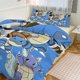 thumbnail image 1 of Squi_rtle Print Bedding Set Pattern Duvet Cove Set 3 Pieces 1 Quilt Cover And 2 Pillowcases for Women Men Teens, 1 of 5
