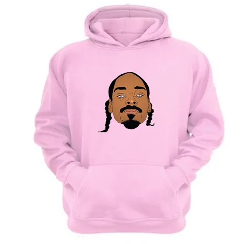 Genérico - Polerón Canguro Snoop Dog Rosa Talla Xs Unisex