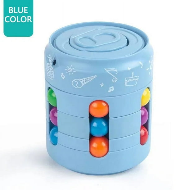 Children's Rubik's Cube Toy LATE Educational Toy,Fidget Hand Spinner Sorting Puzzle Brain Training Infinity Cube Spinning Toy