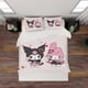 thumbnail image 3 of Cute Anime Cartoon Duvet Cover Set 3D Printed Lightweight and Comfortable Bedding 3-Piece Bedding for Boys and Girls Bedroom Decoration, 3 of 5