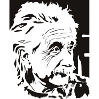 Rienda Libre Graphics - Decomural Albert Einstein Scientist Ws-17990