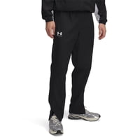 Pantalones Cortavientos Under Armour Rival Woven Para Hombre, Color Negro