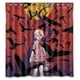 thumbnail image 1 of Cortina de ducha creativa Anime Shinobu Kizumonogatari Eagles Trees, juego de cortina de baño con ganchos, tamaño 60 x 72 pulgadas, 1 of 3
