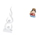 thumbnail image 5 of Estatua Abstracta De Resina Con Forma De Fuego, Figura Moderna De Llama, Escultura Coleccionable, Adorno Para Oficina, Patio, Estantería, Dormitorio, Armario, Regalo, 5 of 5