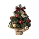 thumbnail image 1 of Mini árbol De Navidad Artificial En Miniatura Para Decoración De Mesa De Manualidades En Color Rojo, 1 of 5