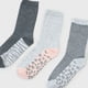 thumbnail image 4 of Calcetines Mujer Tripack Largos Mix Gris Corona, 4 of 4