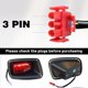 thumbnail image 3 of Kit de Luz Trasera LED 12V Orle Oko para EZGO TXT 1996‑2013, 3 of 6