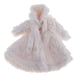 thumbnail image 3 of Mu?ecas Abrigo de piel de invierno 1/6 Ropa de moda y accesorios Blanco, 3 of 5
