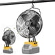 thumbnail image 1 of Ventilador de piso Ecarke de 7 pulgadas, 20 W, 3500 RPM con puerto de carga USB, 1 of 7