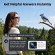 thumbnail image 3 of AI Smart Glasses with Camera, 8MP, 4K, GPT Assistant, Real-Time, 3 of 3
