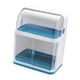 thumbnail image 3 of Organizador de caja de secado de platos, fácil de limpiar, multifunción, 2 niveles, caja de almacenamiento de vajilla, gabinete de almacenamiento para, 3 of 5