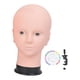 thumbnail image 2 of Cabeza De Maniquí Calva Profesional, Ligera, Realista, Versátil, Accesorios Sin Cejas, 2 of 5